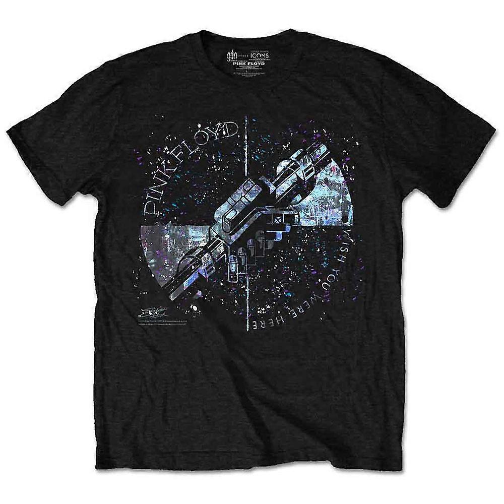Pink Floyd Machine Greeting Blue T Shirt