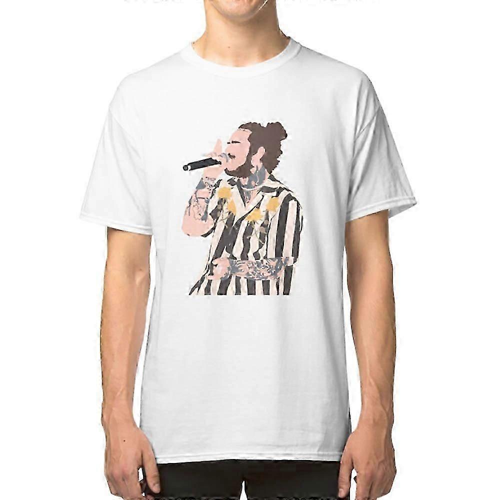 Tricou Post Malone Design retro