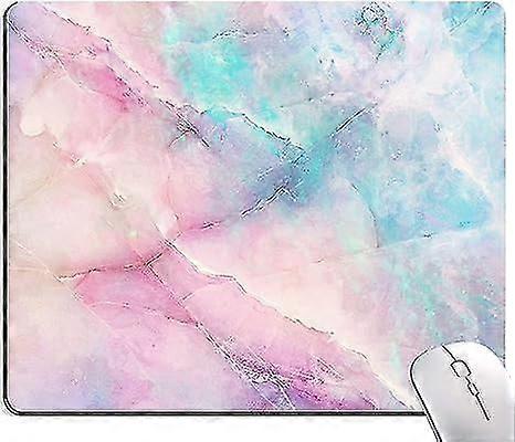 Mouse Pad, Premium-textured Mouse Mat, Non-slip Rubber Base Mousepad For Laptop, Computer Pc,9.57.9 In,dream Marble