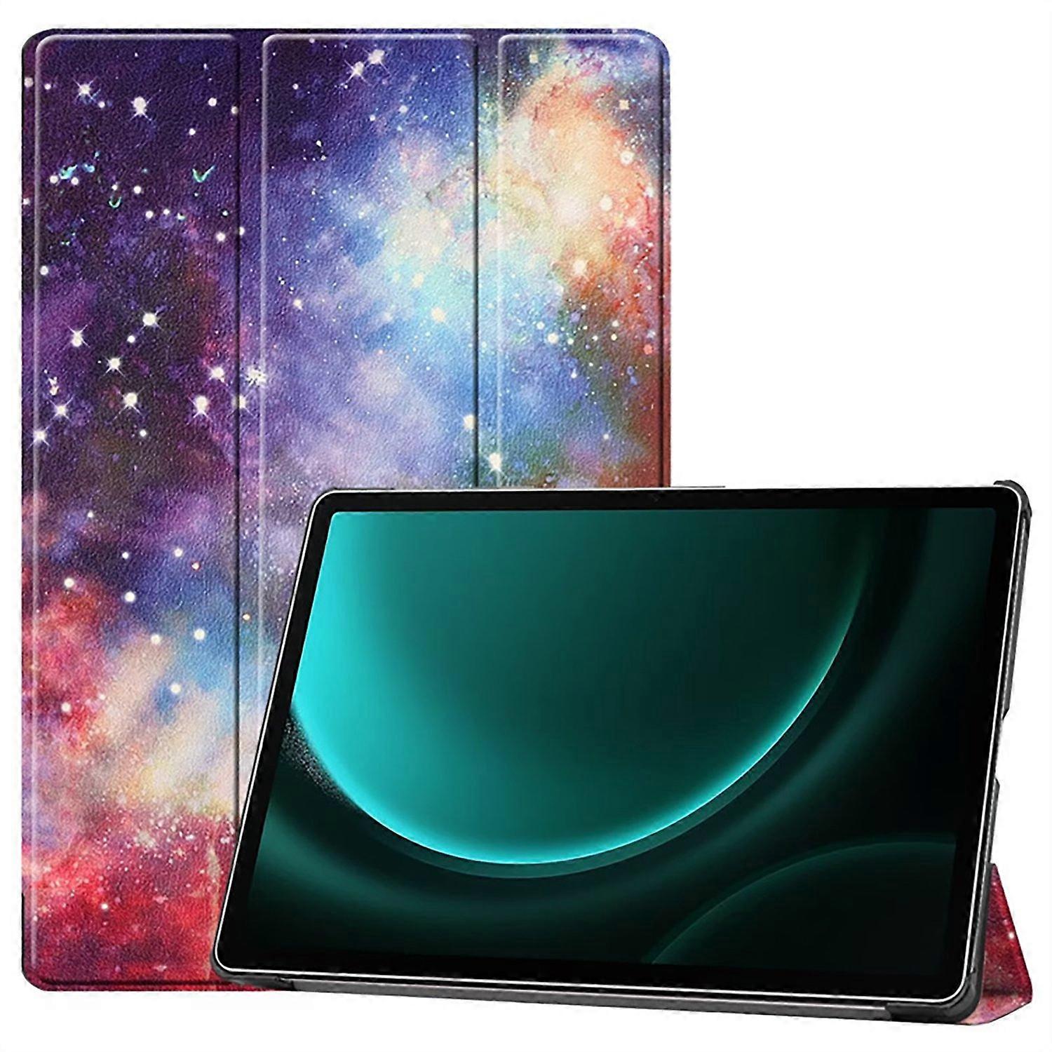 Faux Leather Tablet Protective Case with Triple Fold Bracket Fall & Scratch Resistant Tablet