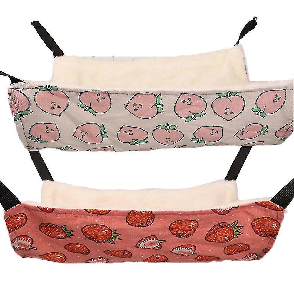 Hamster Winter With Pile Hammock Single Flannelette Autumn And Winter Warm Pet Hammock