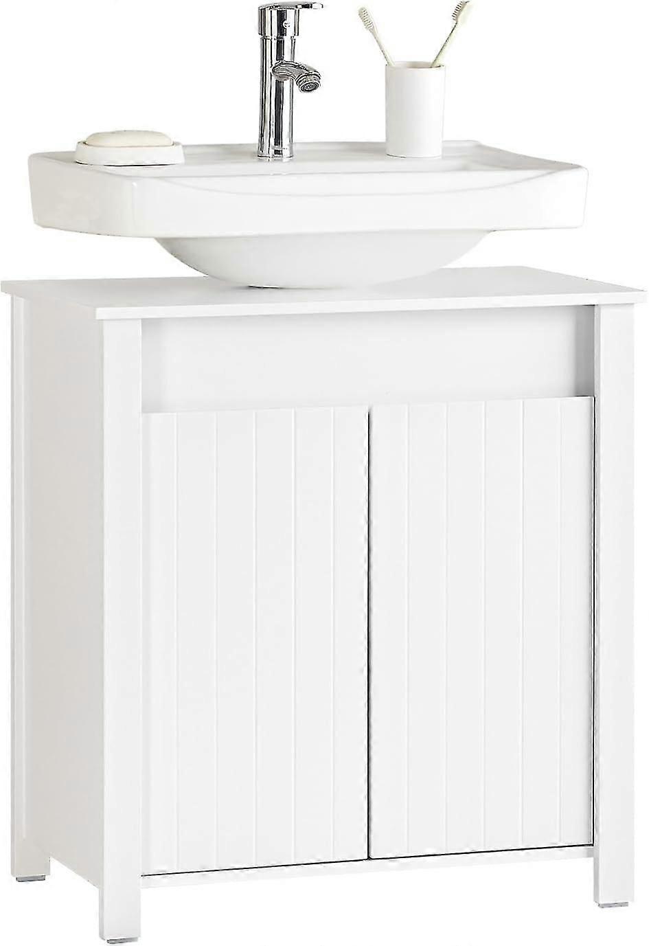 SoBuy Under Sink Cabinet Bathroom Vanity Unit,BZR101-W