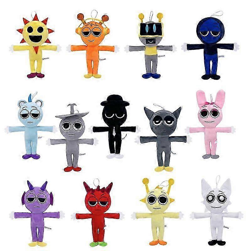 Sprunki Plush Toy Sprunki Game Plushies Doll Kids Gifts _a BZSM