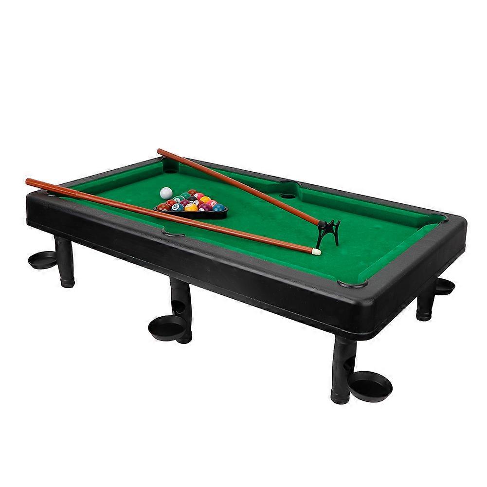 55cm Mini Simulation Pool Table Billiards Set Parent-child Interaction Playing Toy