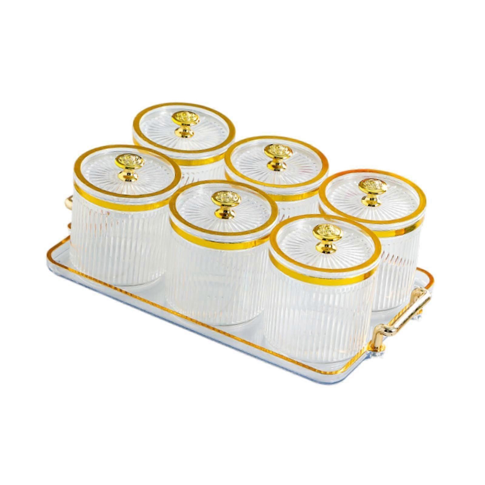 Tepsi ile Kapaklı Kuru Meyve Tepsisi Düğün Kuruyemiş Tabağı Düğün Parti Şeker temizle