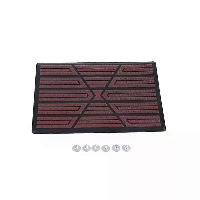Car Floor Carpet Pad Heel Foot Mat Pedal Patch Cover 23x15cm Car Mat Anti-skid