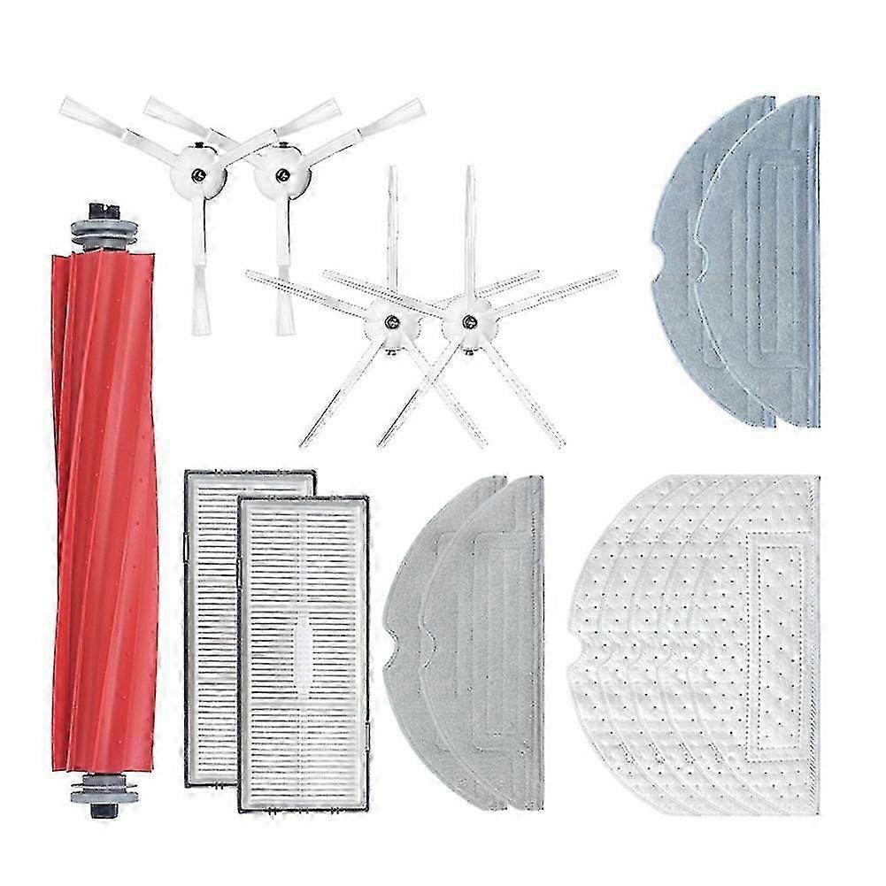16pcs For Roborock G10s/g10s Pro/s7 Maxv Ultra Main Side Brush Filter