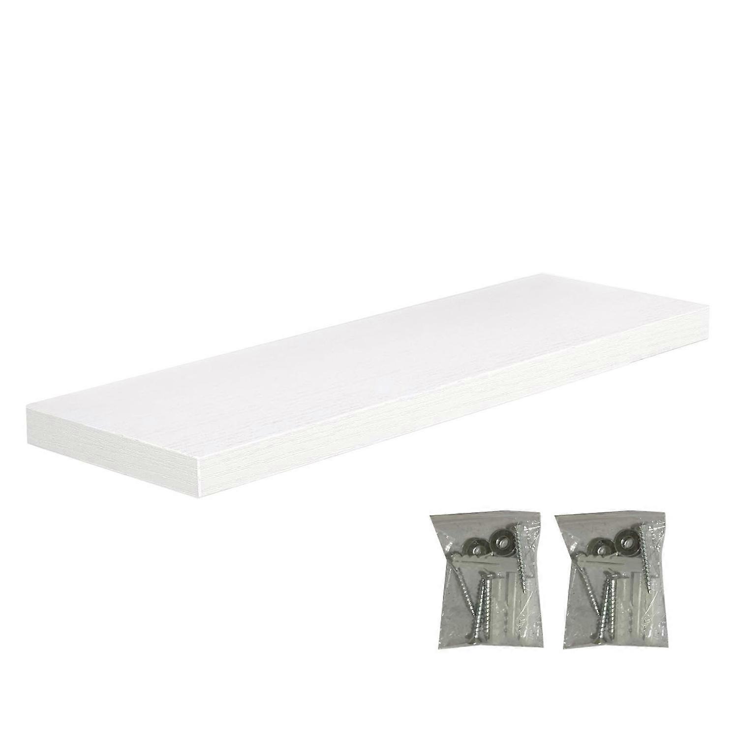 Wall Mounted Floating Shelf 22lbs Load-capacity Smooth Edge Burr Free Easy Installation Bathroom