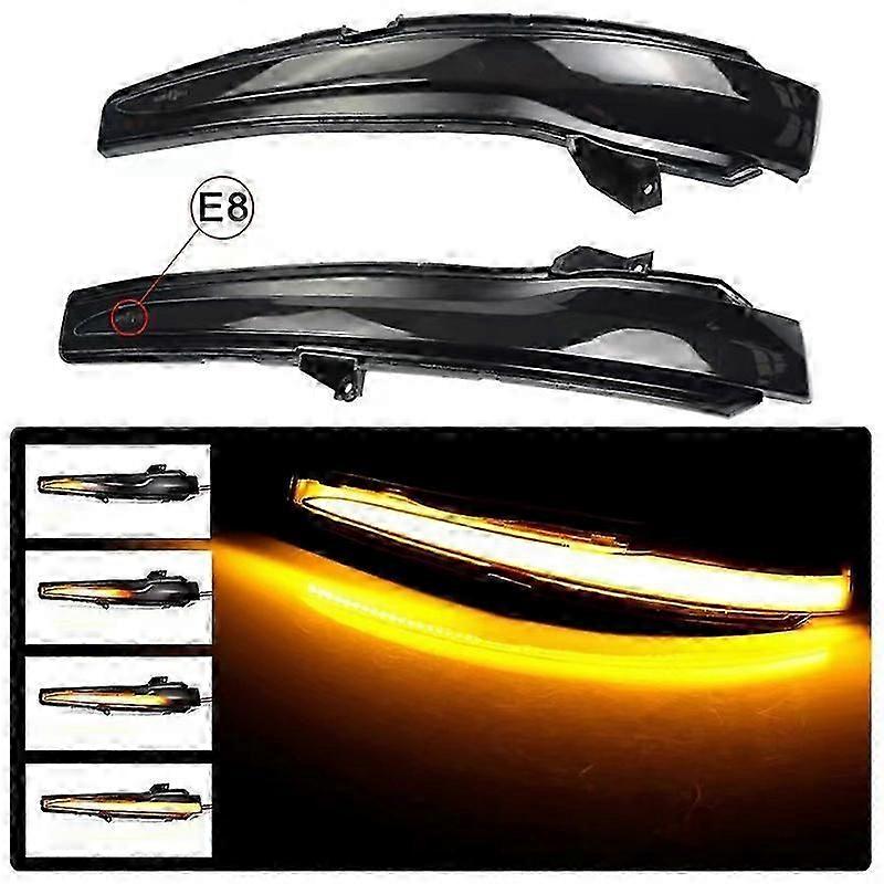 Applicable To W213 W205 Glc Amg Side Wing Rearview Mirror Indicator Dynamic Turn Signal Light