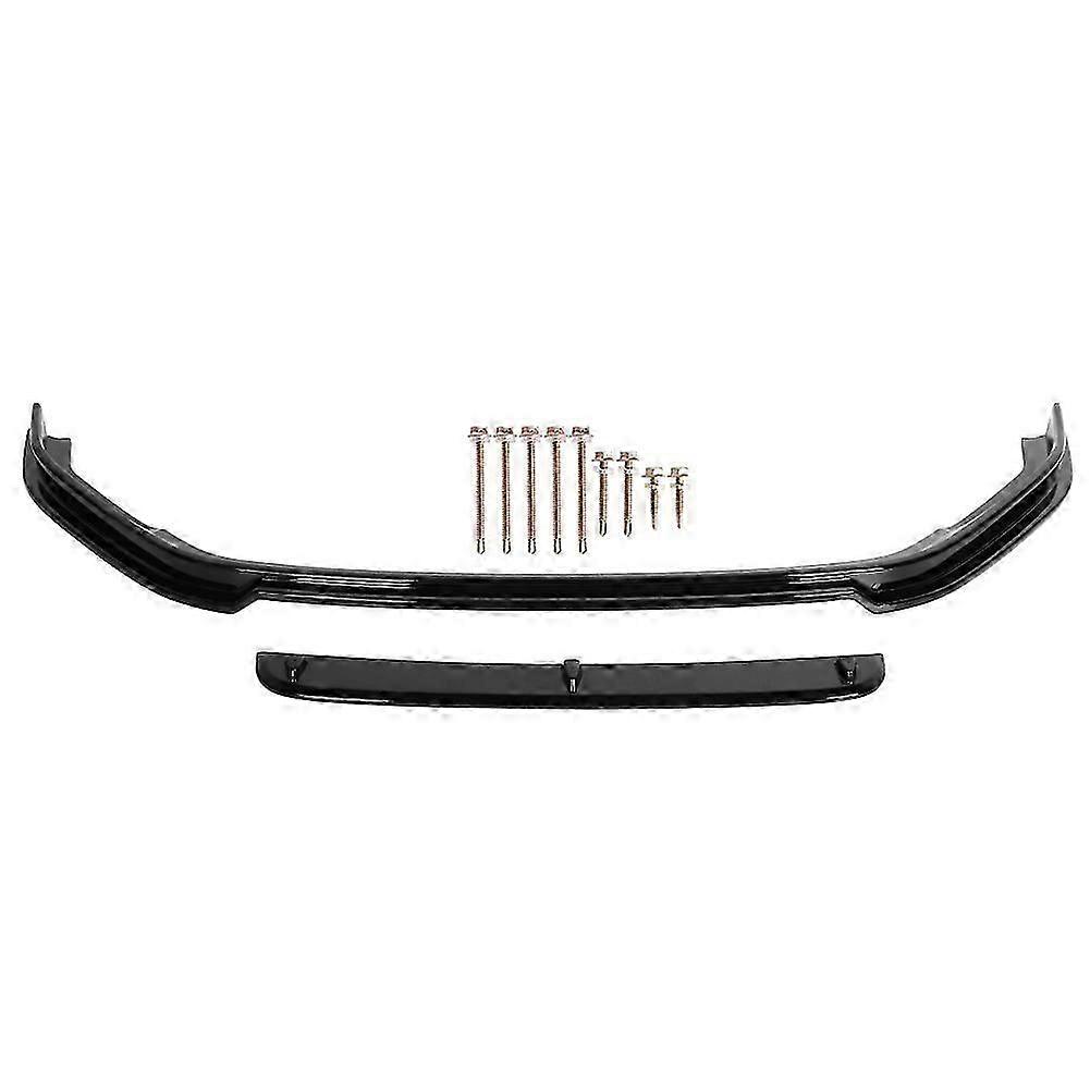 Glossy Black Front Bumper Lip Spoiler Refit For Maxton Style Splitter Fit For Mk7/mk7.5 Gtd R 20132020