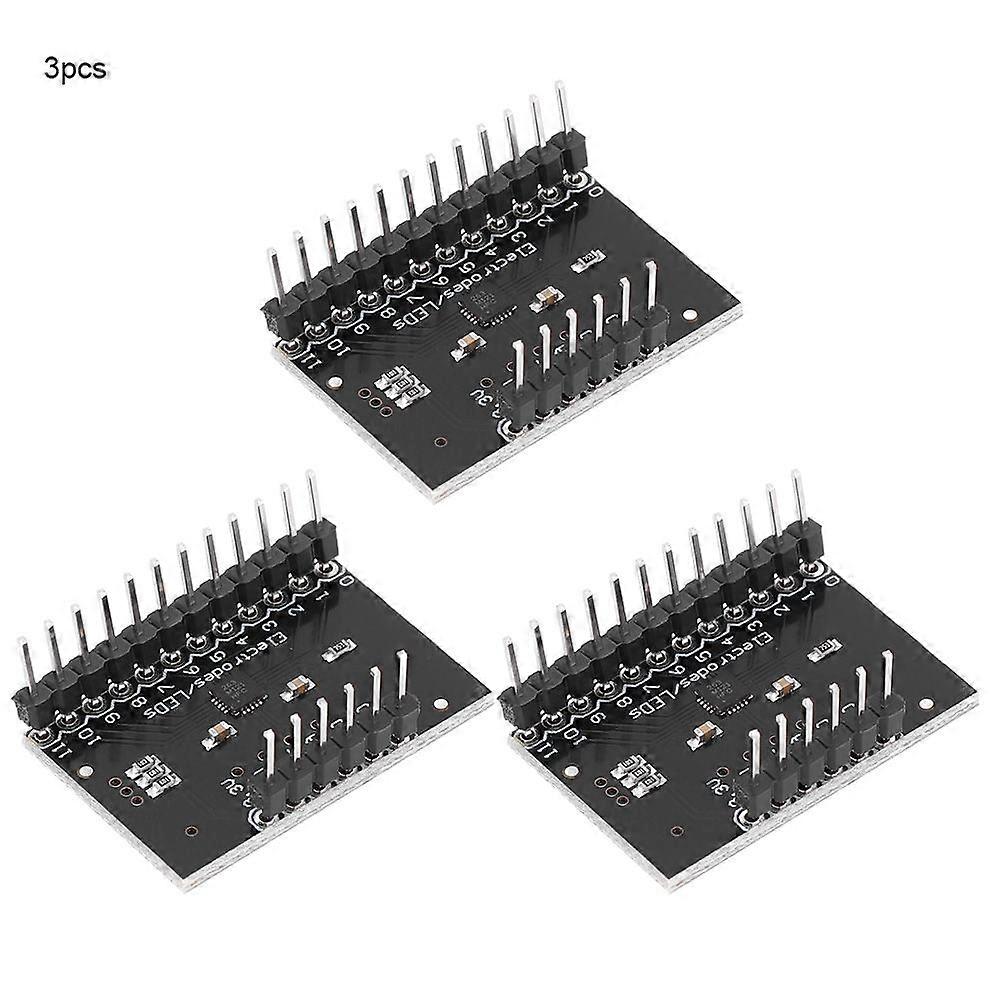 3Pcs for MPR121 Breakout V12 Proximity Capacitive Touching Sensor Controller Module Board
