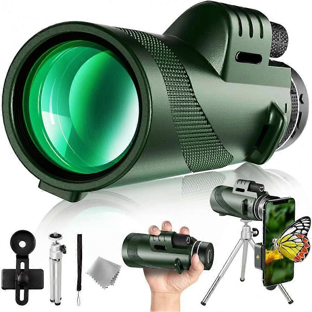 Monocular Telescope 6x18 Monocular Bifocal Optical Zoom Telescope Waterproof Monocular Telescope Durable And Clear