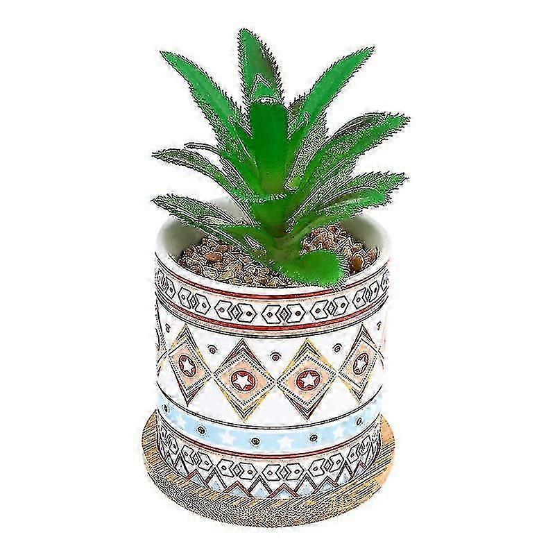 unique 1pcs artificial plant decorations, Ceramic Planter Bonsai
