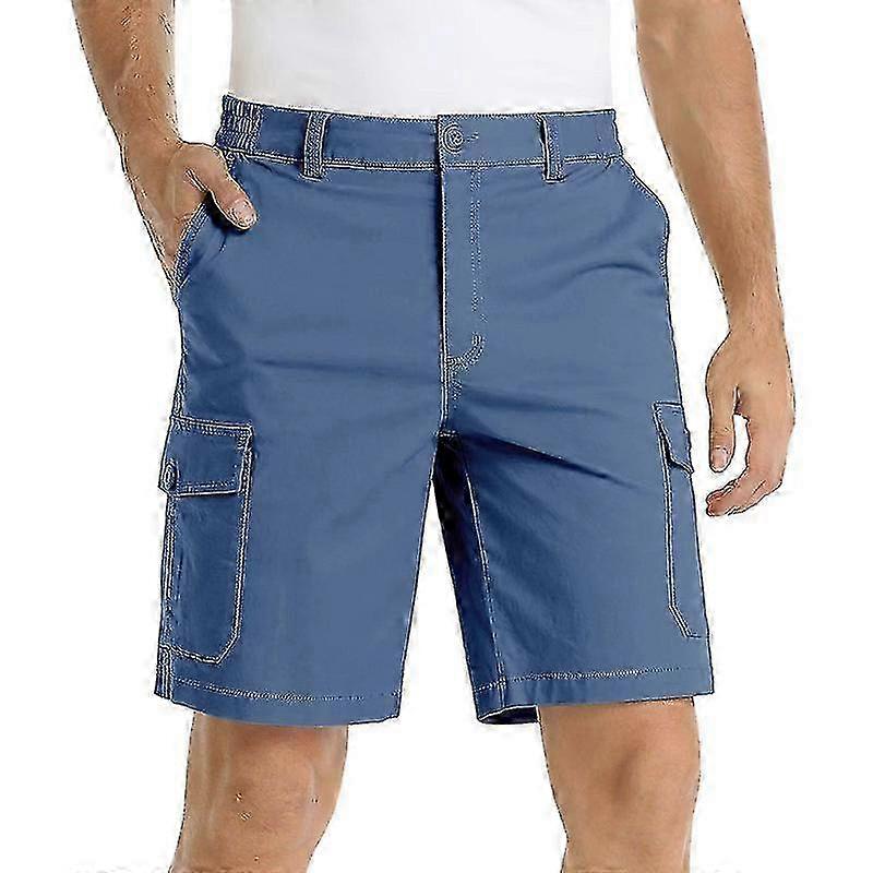 Mænds Vandreshorts Udendørs rejseshorts med Multi Pocket F74