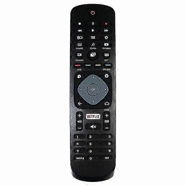 Universal Philips Smart Tv Remote With Netflix Replacement Black One Size