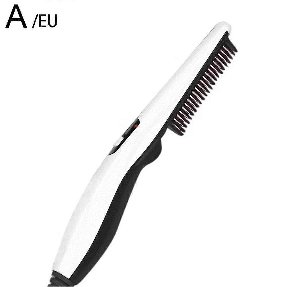 Electric Beard Ionic Straightener Comb Brush Heated Hair Styler Straightening