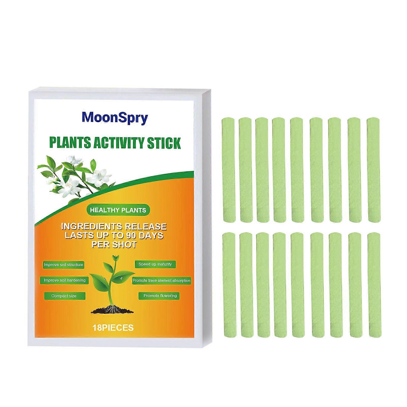 Boost Plant Growth with Easy-to-Use Fertilizer Sticks 18 Pieces for Healthy Roots & Vibrant Flowers