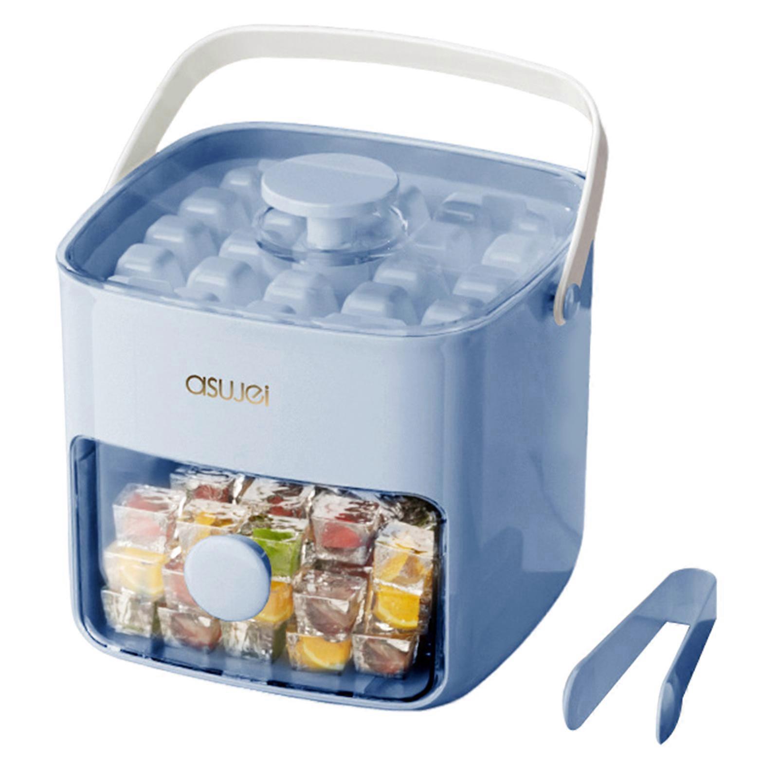 Press Type Ice Cubes Maker Non BPA Easy Release Ice Balls Maker for Whiskey Cocktail