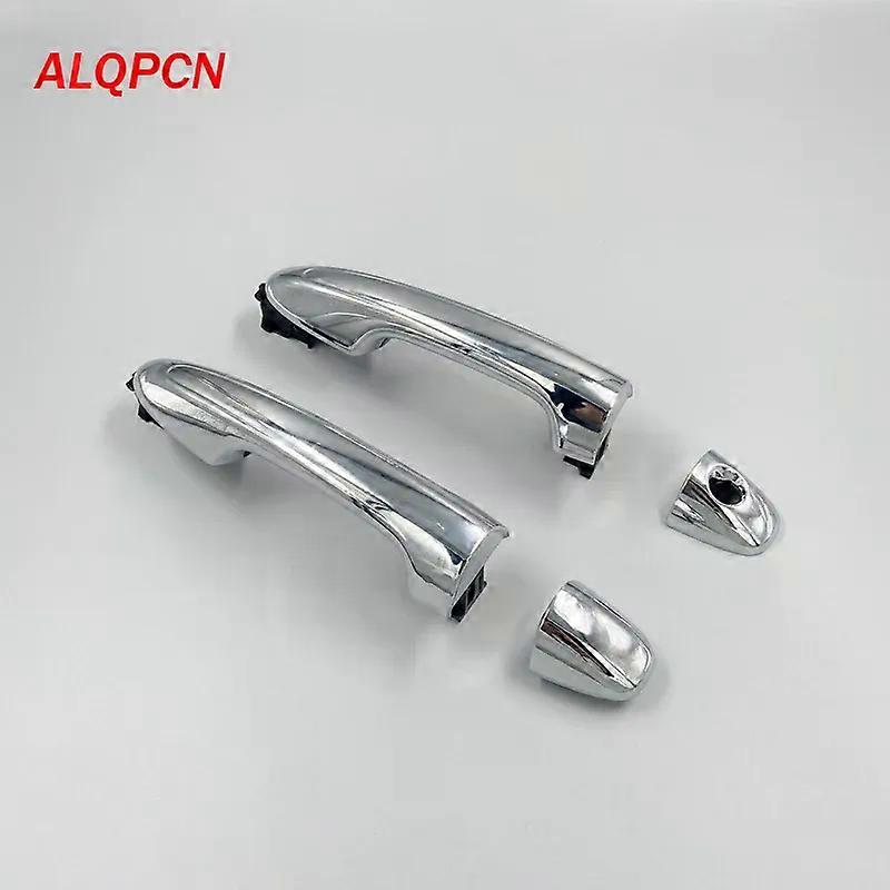 Applies to Chrome Door outer handle with cap for toyota pickup hilux Revo 2015-2018