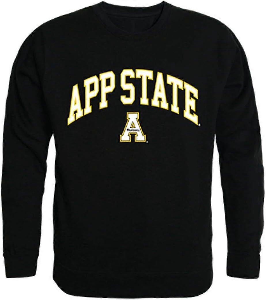 Appalachian App State University Campus Crewneck Genser Sweatshirt Svart