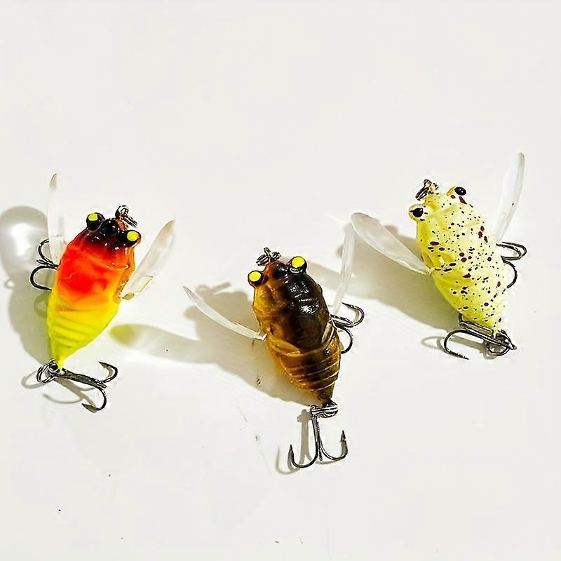 Colorful Bionic Snakehead Fishing Lure - Floating Crankbait with Treble Hooks, Durable Iron & Plastic Construction for Freshwater Angling