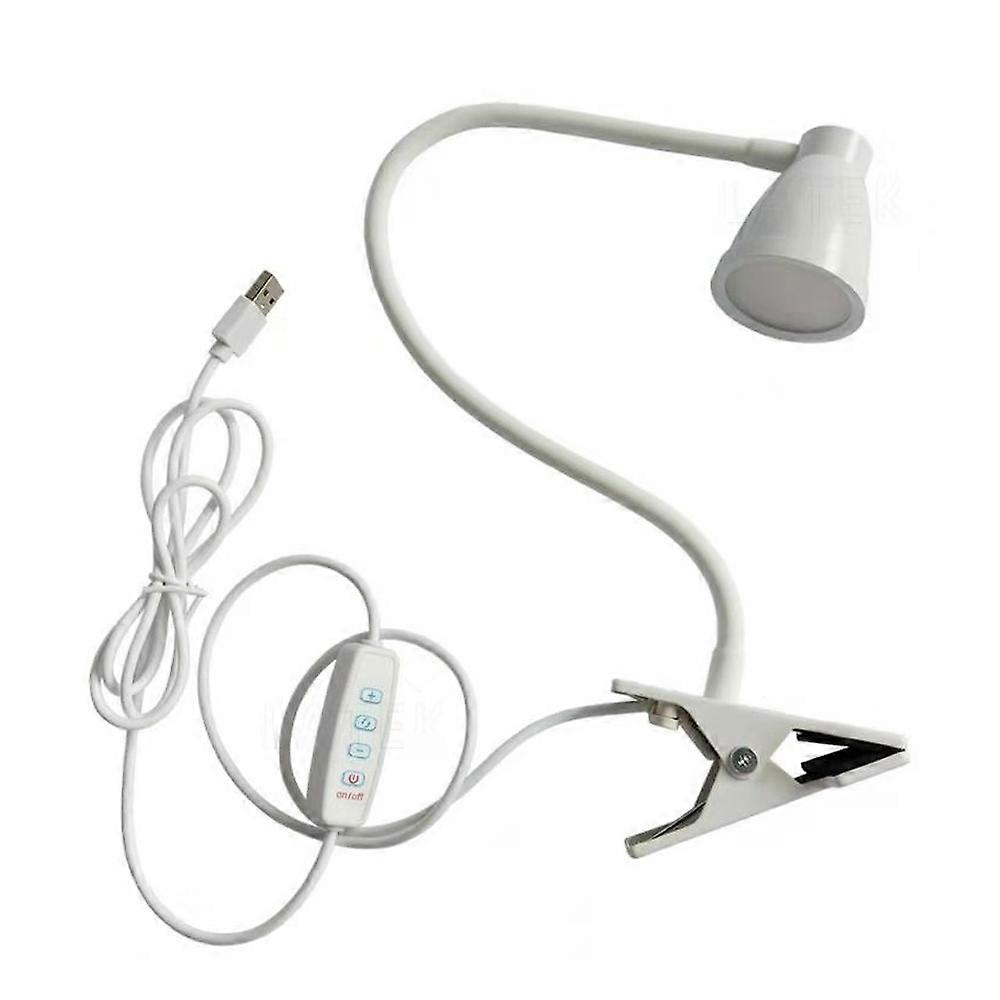 Reading Lamp With Adjustable Colors, Comfortable Lighting For Bookworms, USB-Powered