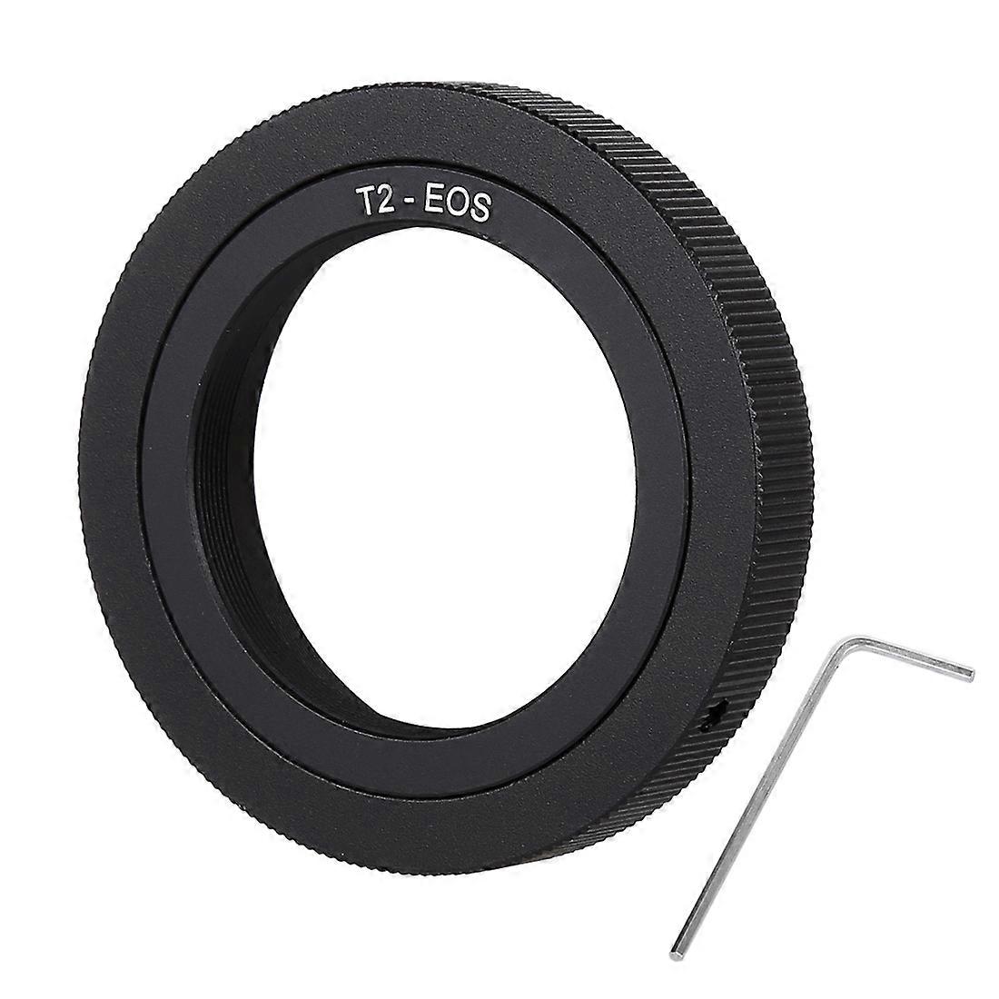 (New) T2-EOS T2 Thread Lens to EOS Mount Metal Adapter Stepping Ring