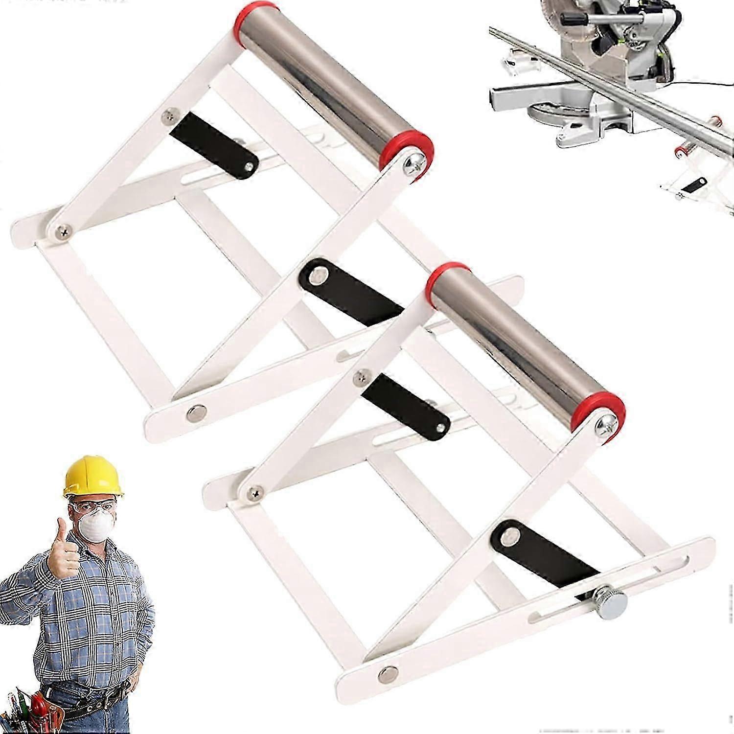 Adjustable Cutting Machine Support Frame, Table Circular Saw Stand Height Adjustable, Metal Cutting Machine Work Stand, Height Adjustable Cutting Mach