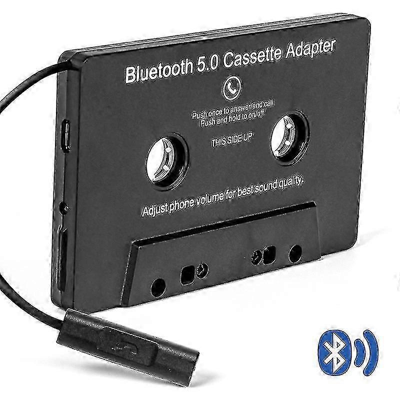 Car Audio Bluetooth Cassette Receiver Tape Player Bluetooth 5.0 Cassette Aux Adapter