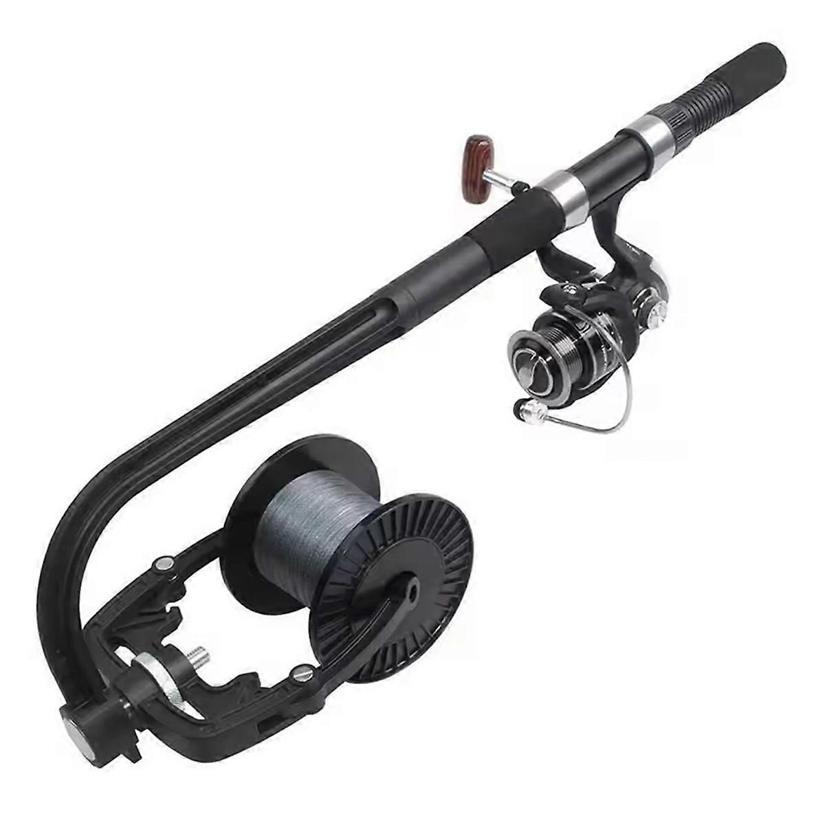 Fishing Line Winder Fishing Line Spooler Adjustable Table Clamp Fishing Reel Machine Wire Winding Re