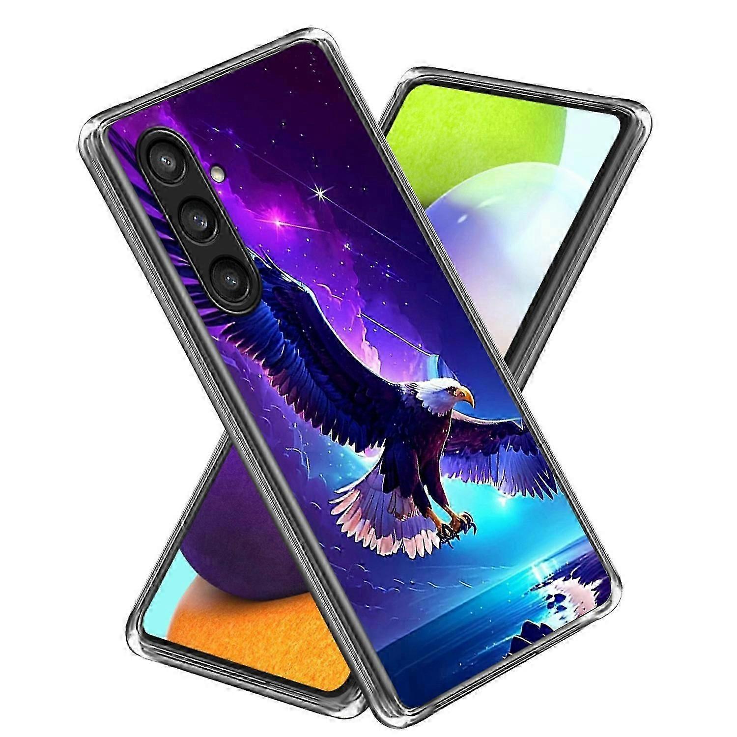 For Samsung Galaxy S24 Fe Tpu Case Pattern Printing Mobile Phone Back Cover - Style J