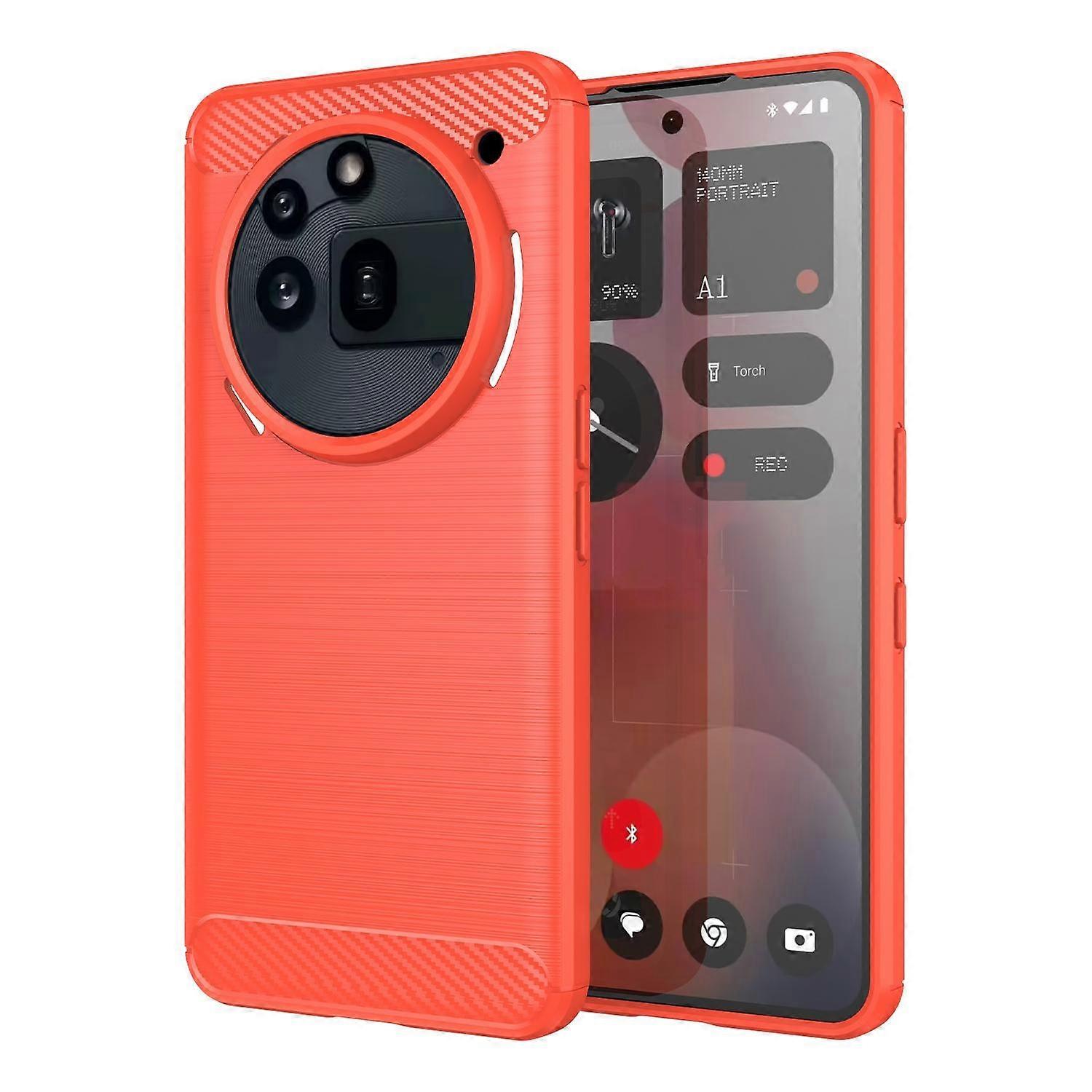 Brushed Texture TPU Case For Nothing Phone 3a Pro