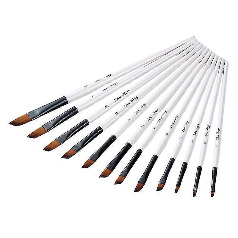 12pcs Oil Painting Brush Set