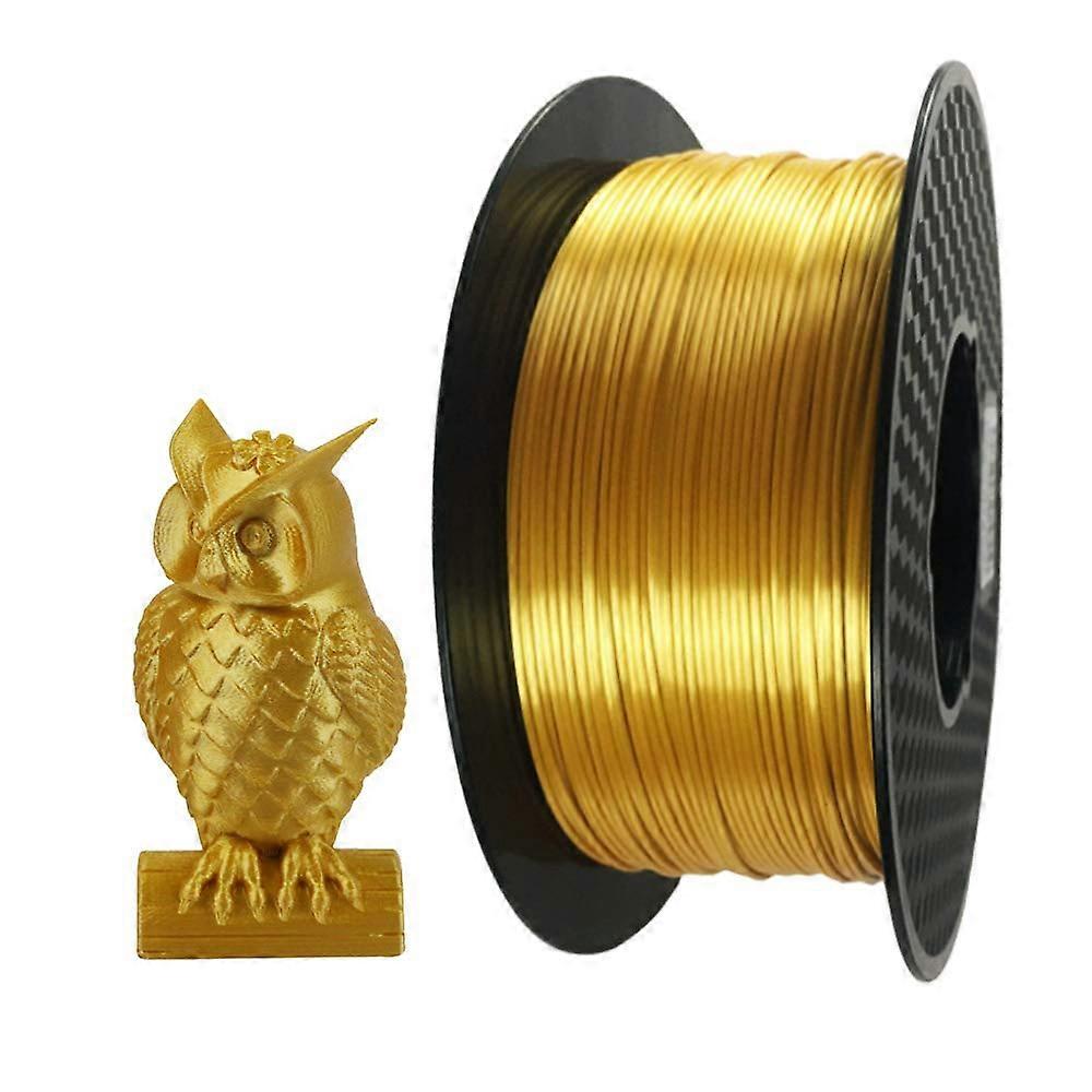 Spool of PLA Filament Silk Gold for Printing Filament Printer Materials 1.75mm 1KG