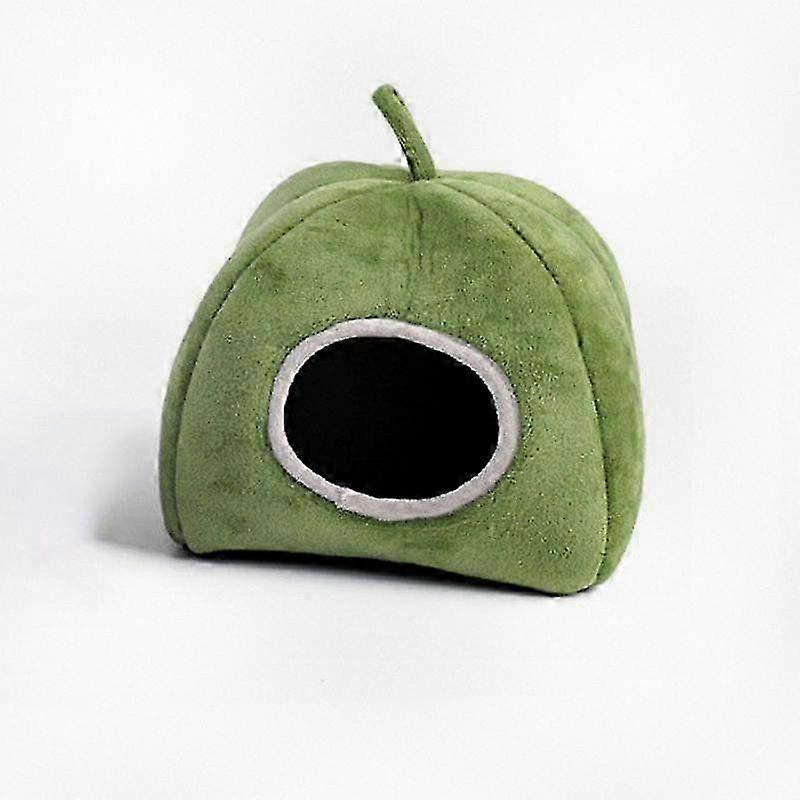 Cozy Small Animal Hideout, Winter Warm Pet Bed with Hanging Loop for Hamsters and Guinea Pigs