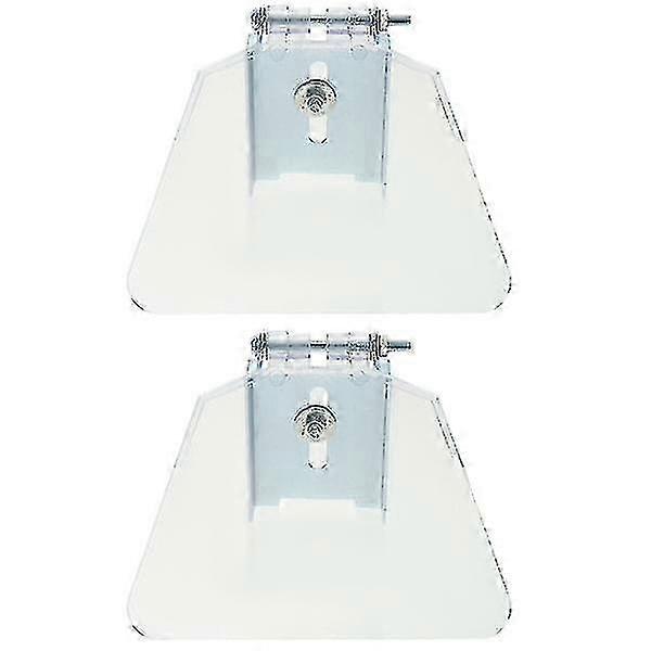 2pcs Bench Grinder Guard Replacement, Eye Shield Attachments with Screws