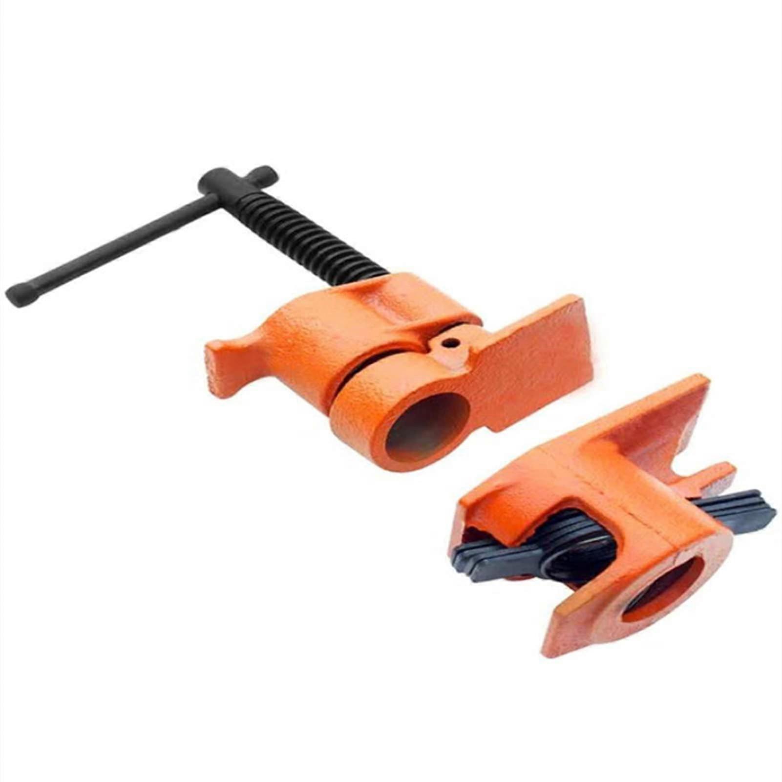 1/2 Inch Wood Gluing Clamp Set Heavy Duty Cast Iron Professional Woodworking Tool for Wood Joinery and Assembly