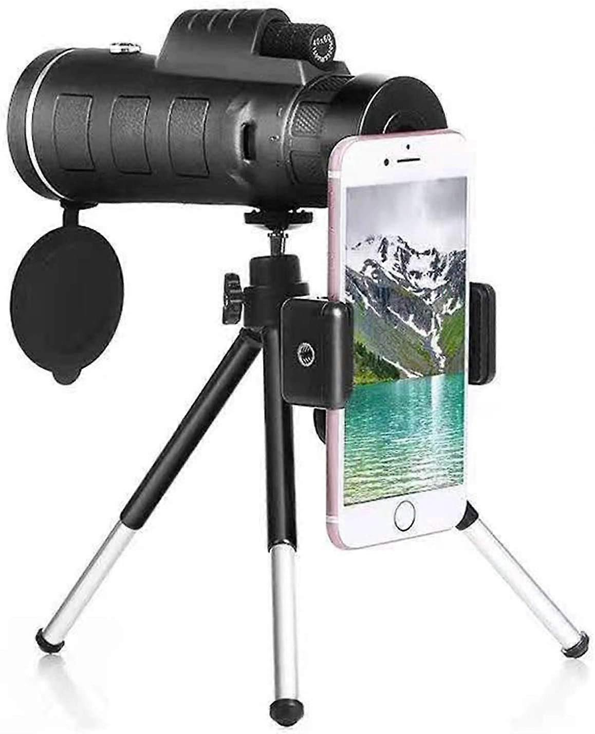 Monocular Telescope for Phone 40X60 Zoom Fit for Smartphone Monocular Scope