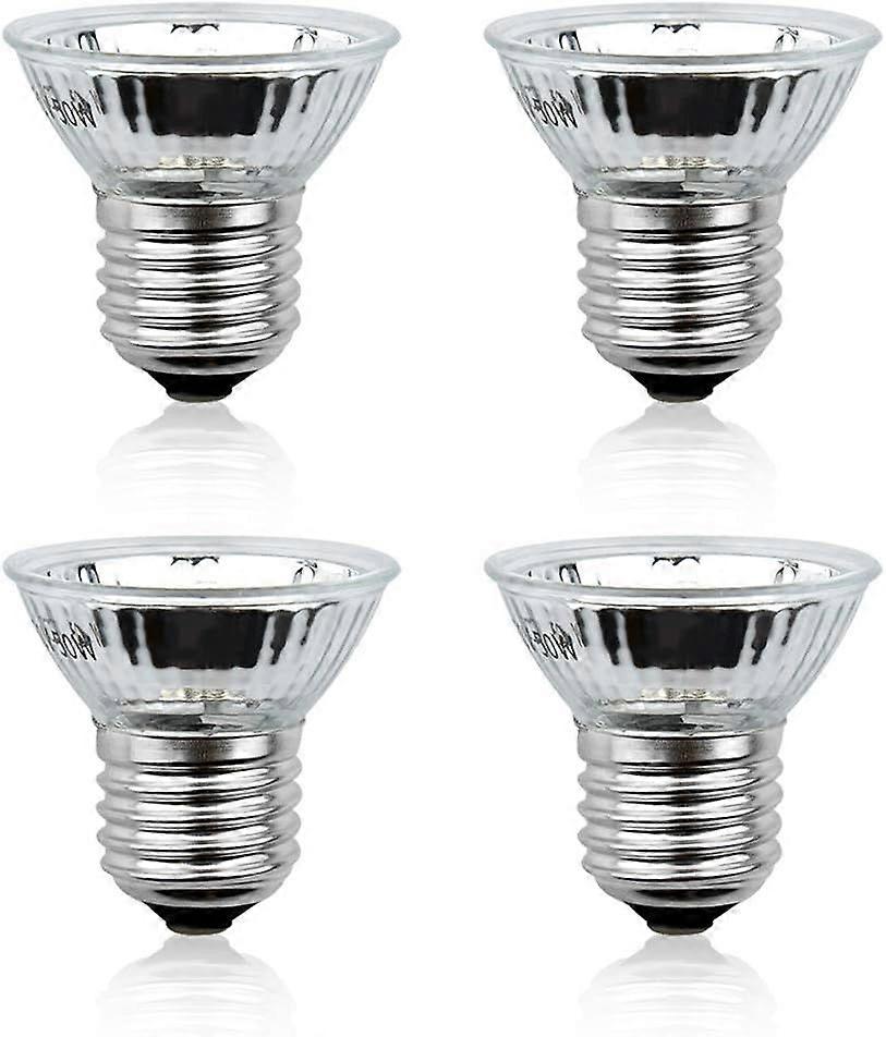 4-Pack E26/E27 50W Dimmable UV Solar Lamp Bulbs