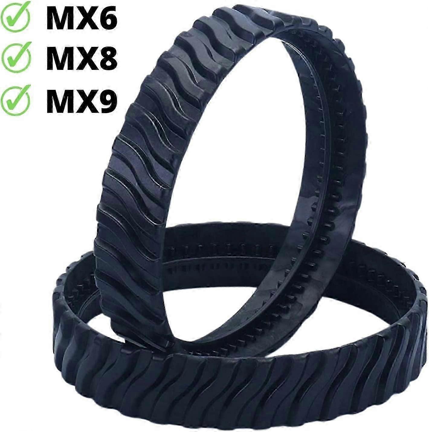 2 tracks adaptable for Zodiac MX6 MX8 MX9, Baracuda Pool Cleaner Robot tires R0526100