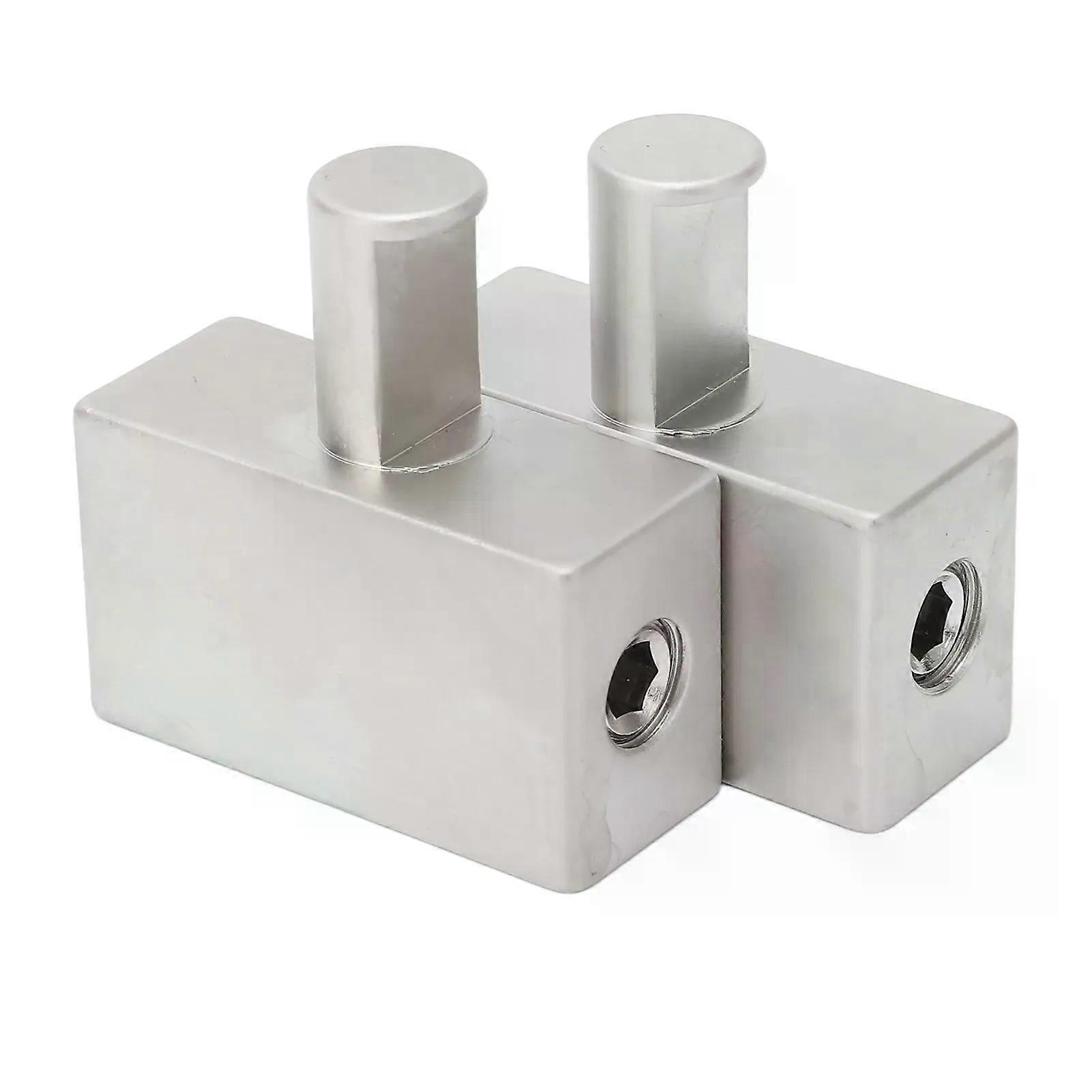 2pcs 1/0 Gauge To 1/0 Gauge Amplifier Input Reducer High Power Nickel Plated Terminal For Car Speaker