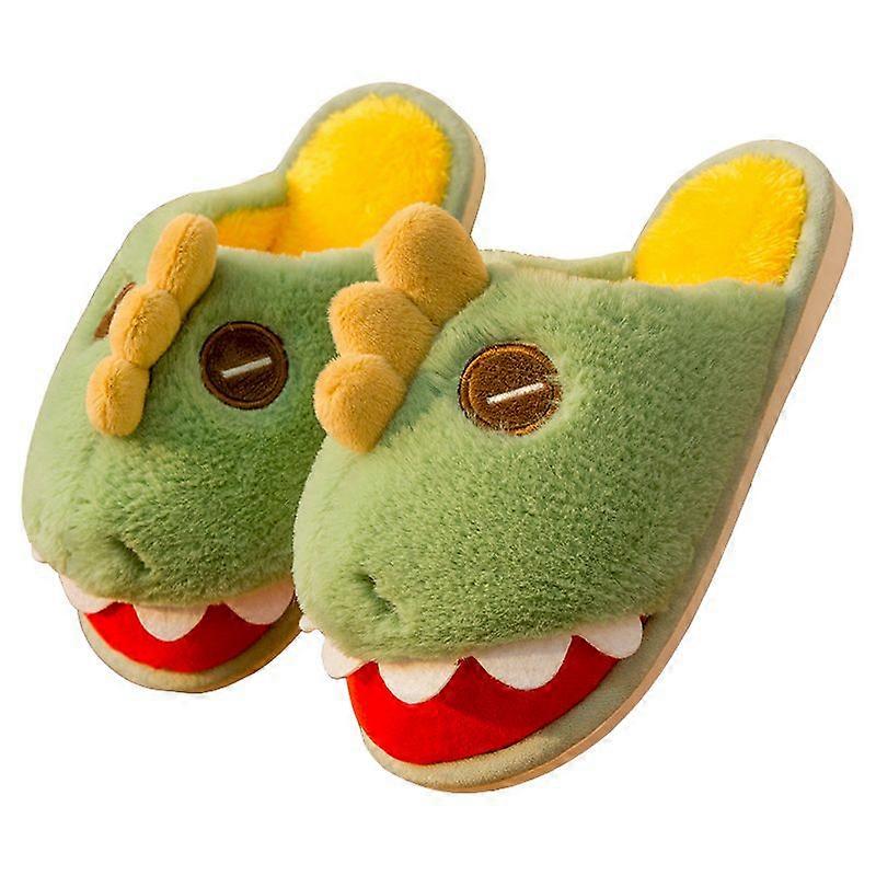 Fujeak Winter Warm and Soft Slippers for Women and Girls Christmas Slippers Cartoon Pattern  Funny Shoes Indoor Non-slip Slipper