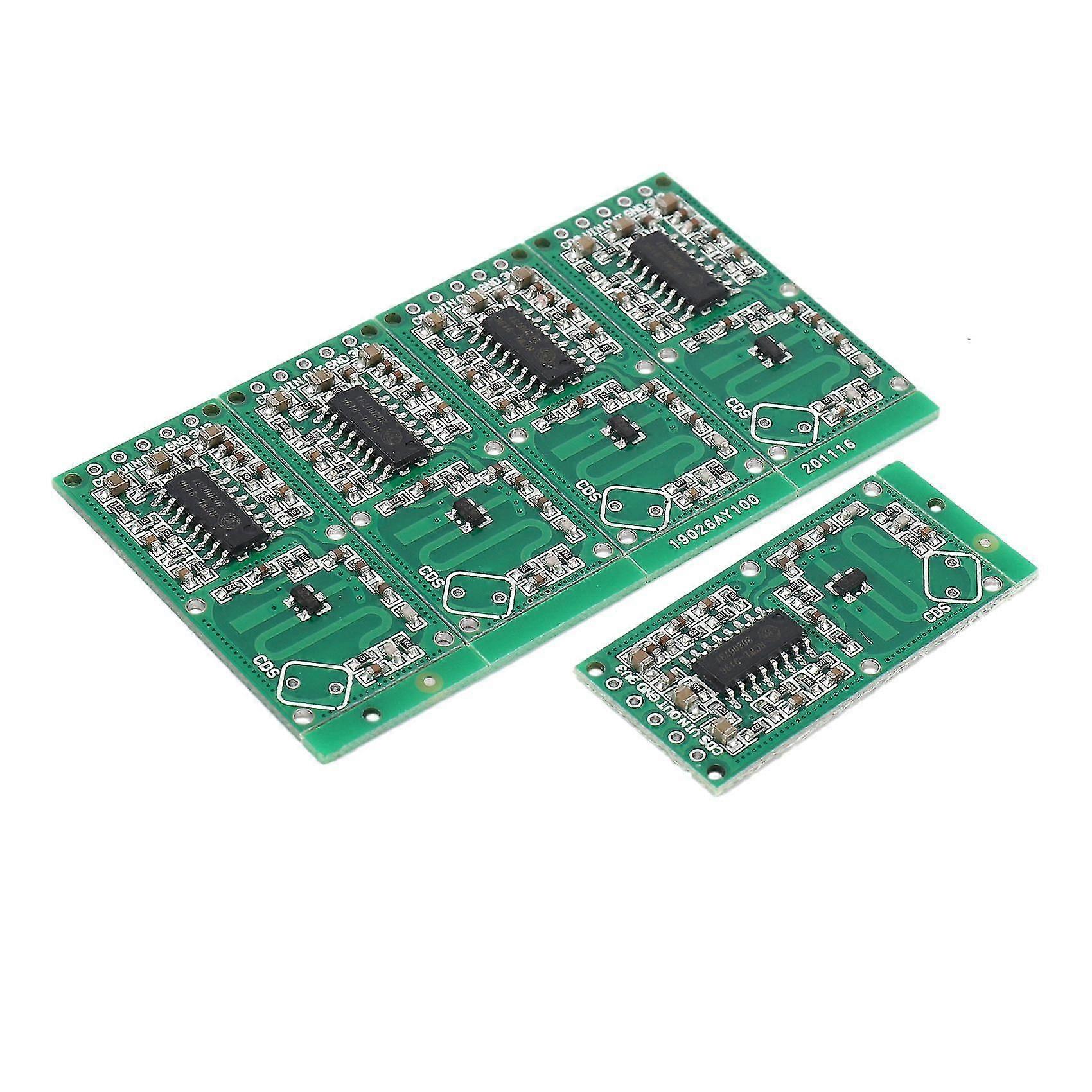 5pcs Rcwl-0516 Microwave Radar Sensor Smart Switch Module Human Body Induction Module 5-7m Detectio