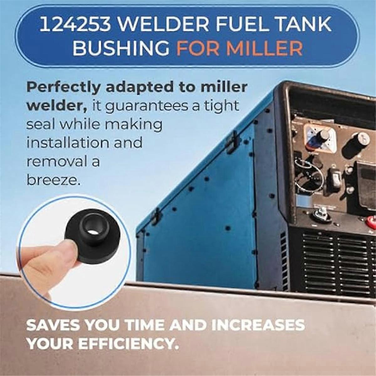 2pcs 124253 Fuel Tank Bushing for 250 Welder Generator