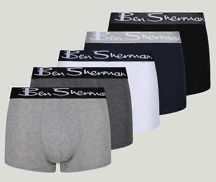 Ben Sherman Herren Poderick 5er Pack Badehose - Multi