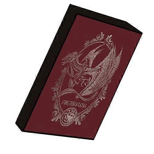 House Of The Dragon Fire Made Flesh Light Up Canvas Print