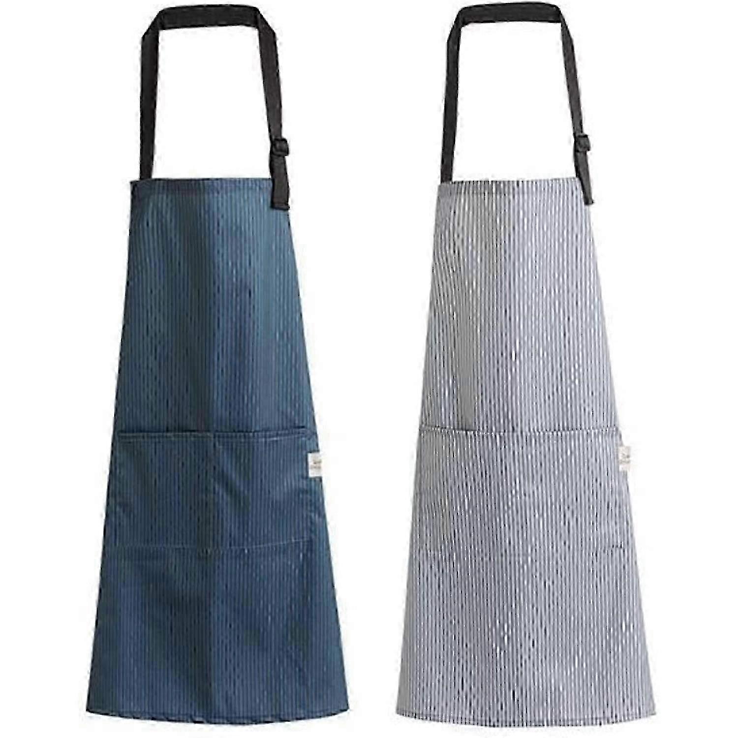 Adjustable PVC Apron for Kitchen Cooking (2-Pack)