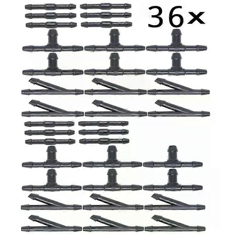 Araba Cam Yıkayıcı Nozulları Hortum Su Borusu Konektörü Silecek Püskürtme Borusu Eklemi Ön Cam Silecekleri T / Y / I 3 Tip Aksesuarlar