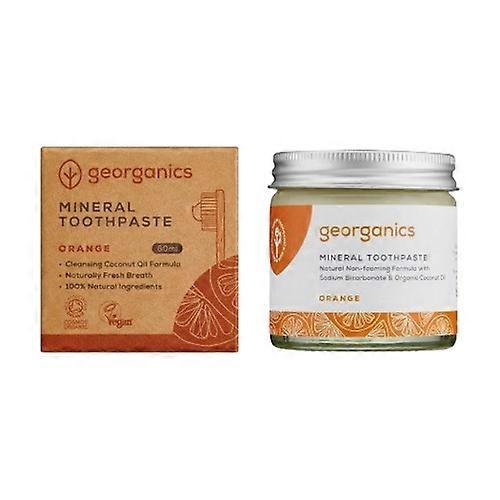 Fluoride-free mineral toothpaste 60 ml (Orange)