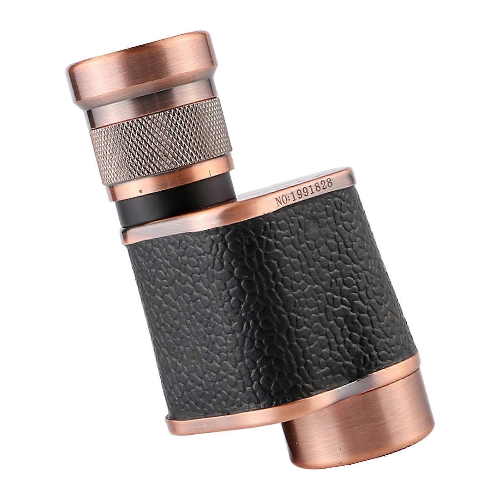 8x24 Monocular Waterproof Pocket Metal Spyglass for Long Range Viewing, Compact and Easy to Use, Ideal for Outdoor Adventures
